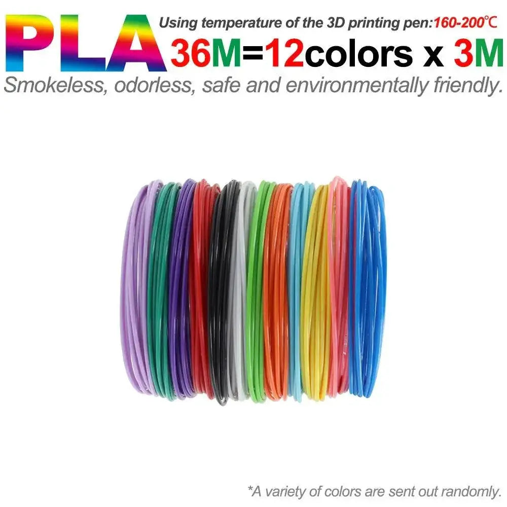 Safe Odorless 3D Pen Filament Refill For Kids Craft