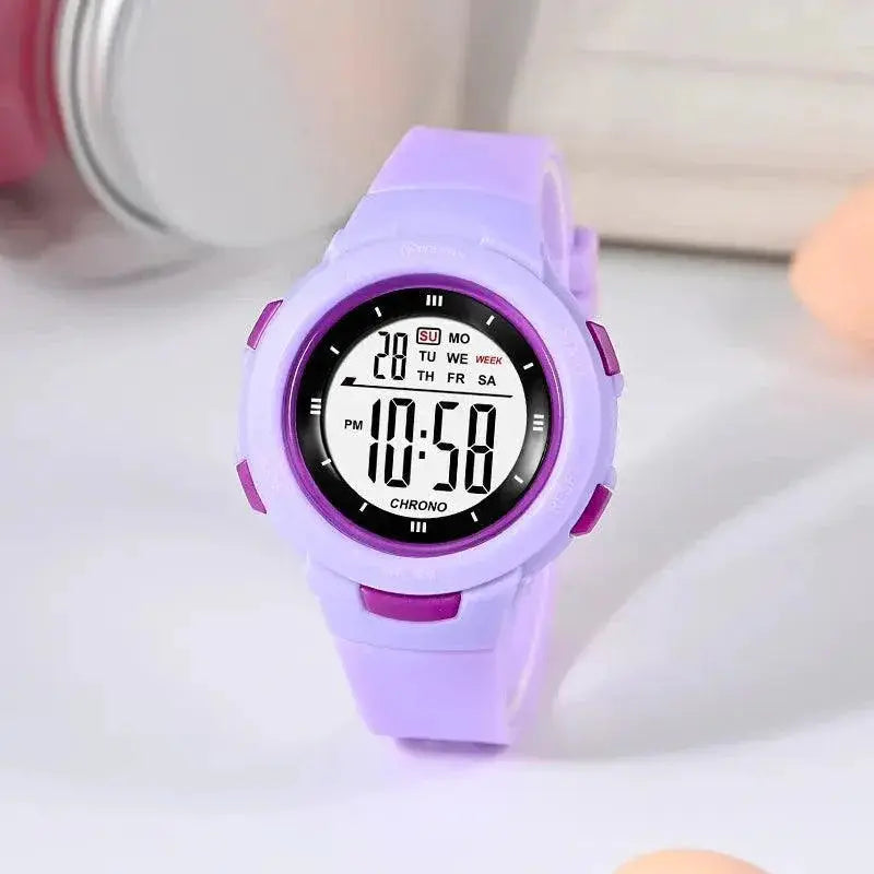 Trendy Waterproof Smart Watch For Kids Durable Timepiece