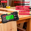 Digital Angle Gauge With Level Bubble Magnetic Electronic Protractor Inclinometer Goniometer Angle Finder Level Box DIY Tools