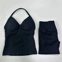Yoga Set Breathable Sexy Halter Sports Bra