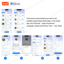 Plush Robot for Kids Comfort AI Chats