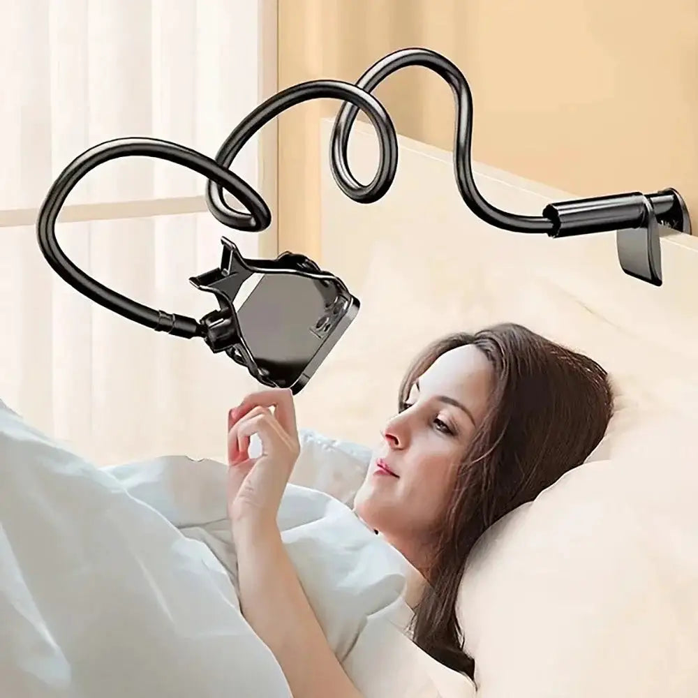 360 Clip Mobile Phone Holder Stand Portable Flexible Lazy Bed Desktop Bracket Desk Mount Stand Base For iPhone Samsung Xiaomi