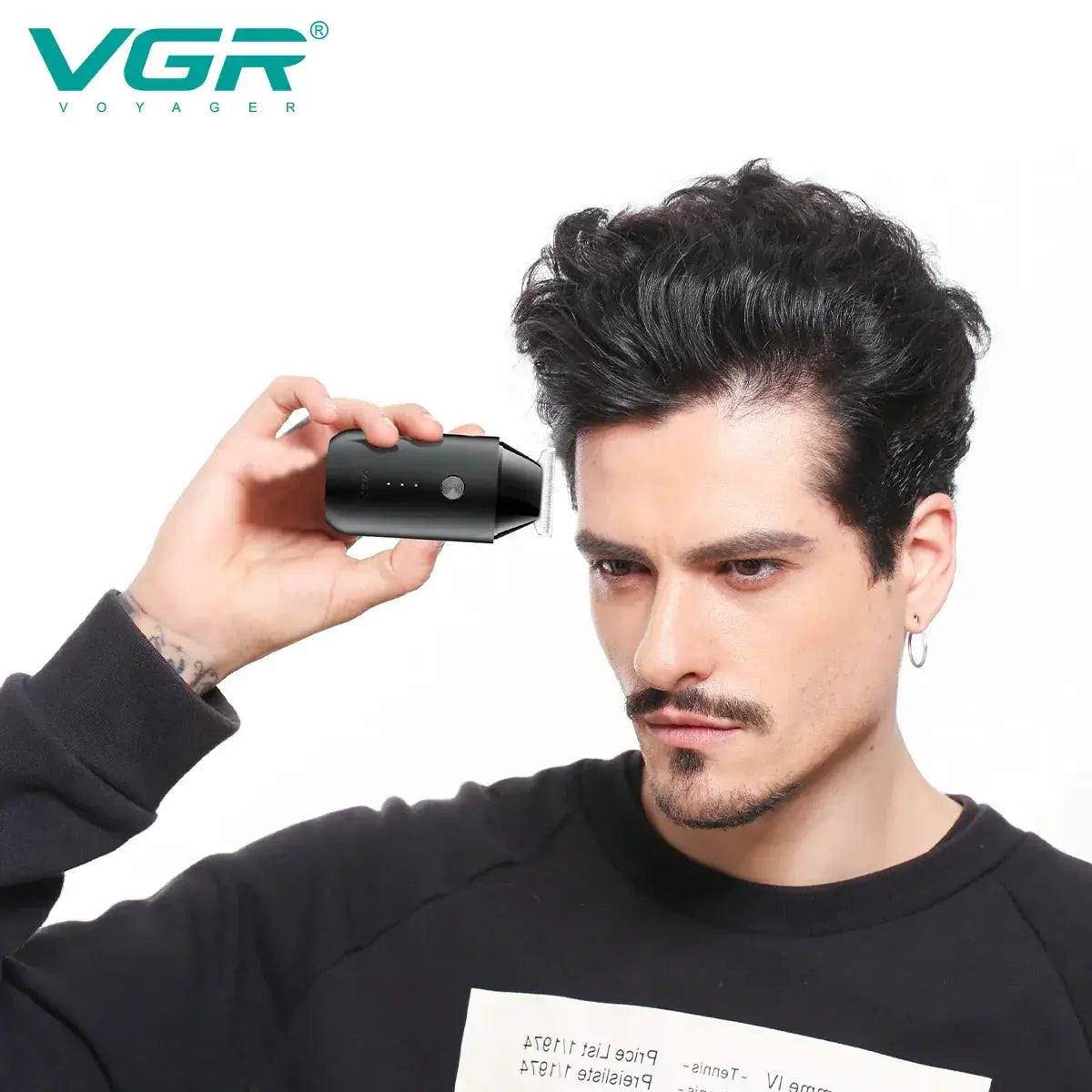 VGR Mini Hair Clipper Pro Zero Cut For Precision Grooming