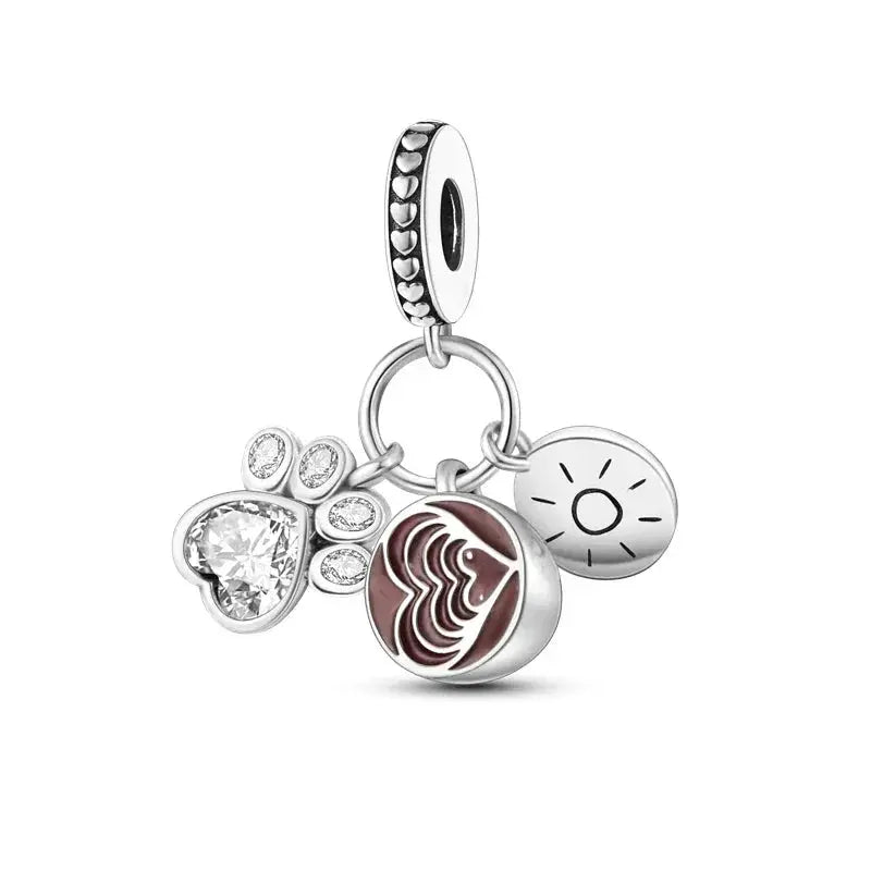 French Bulldog Paw Charms for Bracelets — product view 11