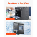 SucceBuy Nugget Ice Maker Pebble Ice Maker with Self Cleaning