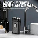 Dual Head Men's Shaver - Type-C Portable Design