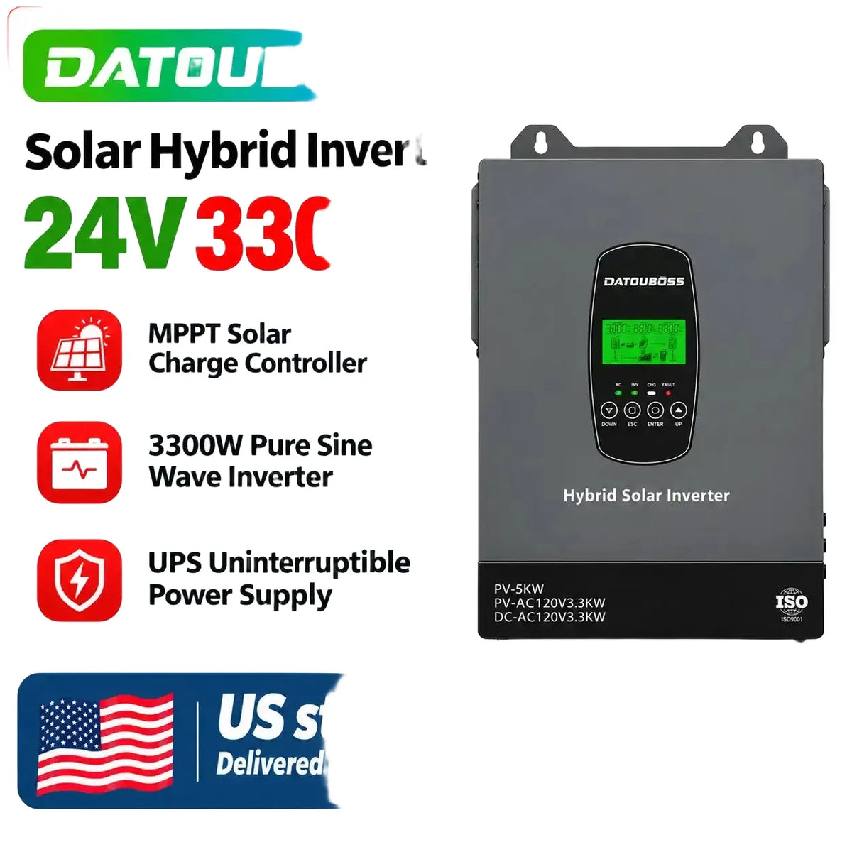 Hybrid Solar Inverter — product view 1