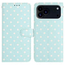 Wave Dot Leather Wallet Case - Smart Card Slots