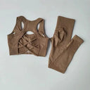 Breathable Quick Dry Sports Bra Set Women Yoga