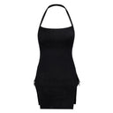 Halter Summer Evening Dress