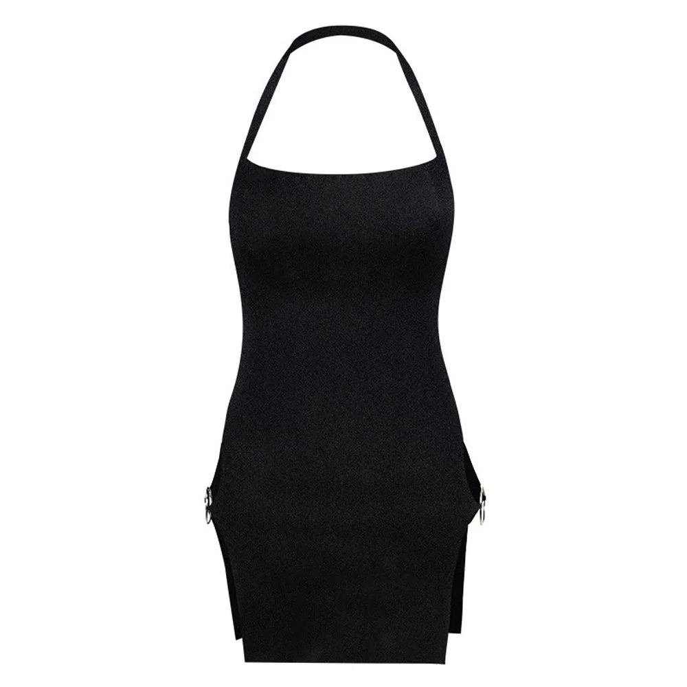 Halter Summer Evening Dress