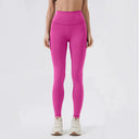 Back Pocket Yoga Leggings Women High Waist Pants