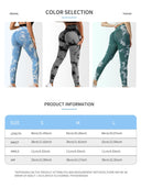 Tie Dye Leggings Seamless High Waist for Women Fitness Wear