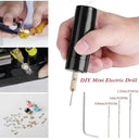 Compact USB-Powered Mini Drill for Jewelry and Crafts