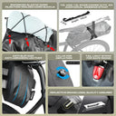 Rhinowalk Waterproof Bike Saddle Bag