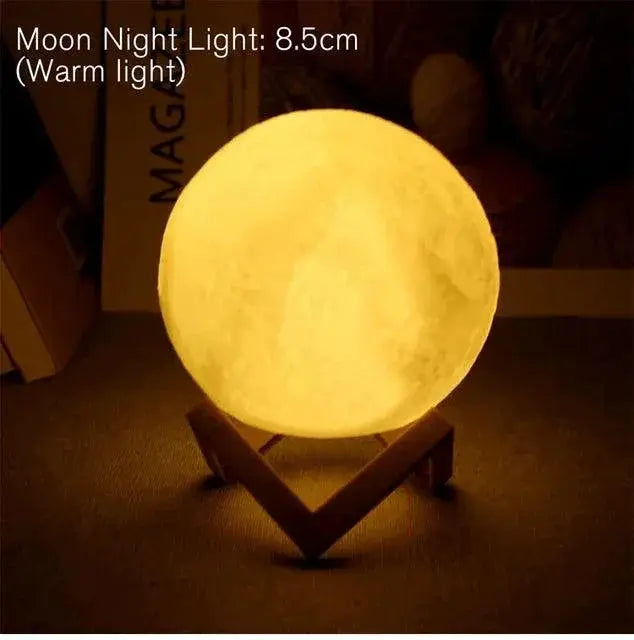 Ambient Moon Lamp for Cozy Home Lighting — product view