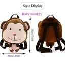 Cartoon Toddler Backpack With Harness
