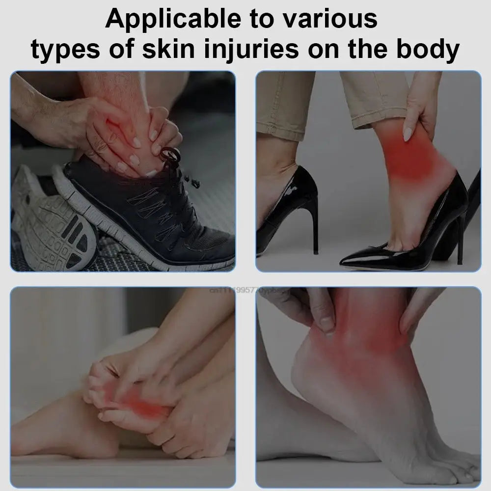 Electric Ankle Massager EMS Foot and Ankle Massager 36 Modes Vibration Ankle Heating Pad for Pain Relief