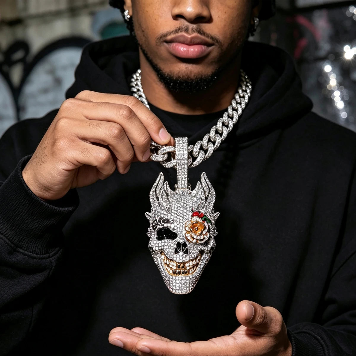 Iced Out Full Cubic Zirconia