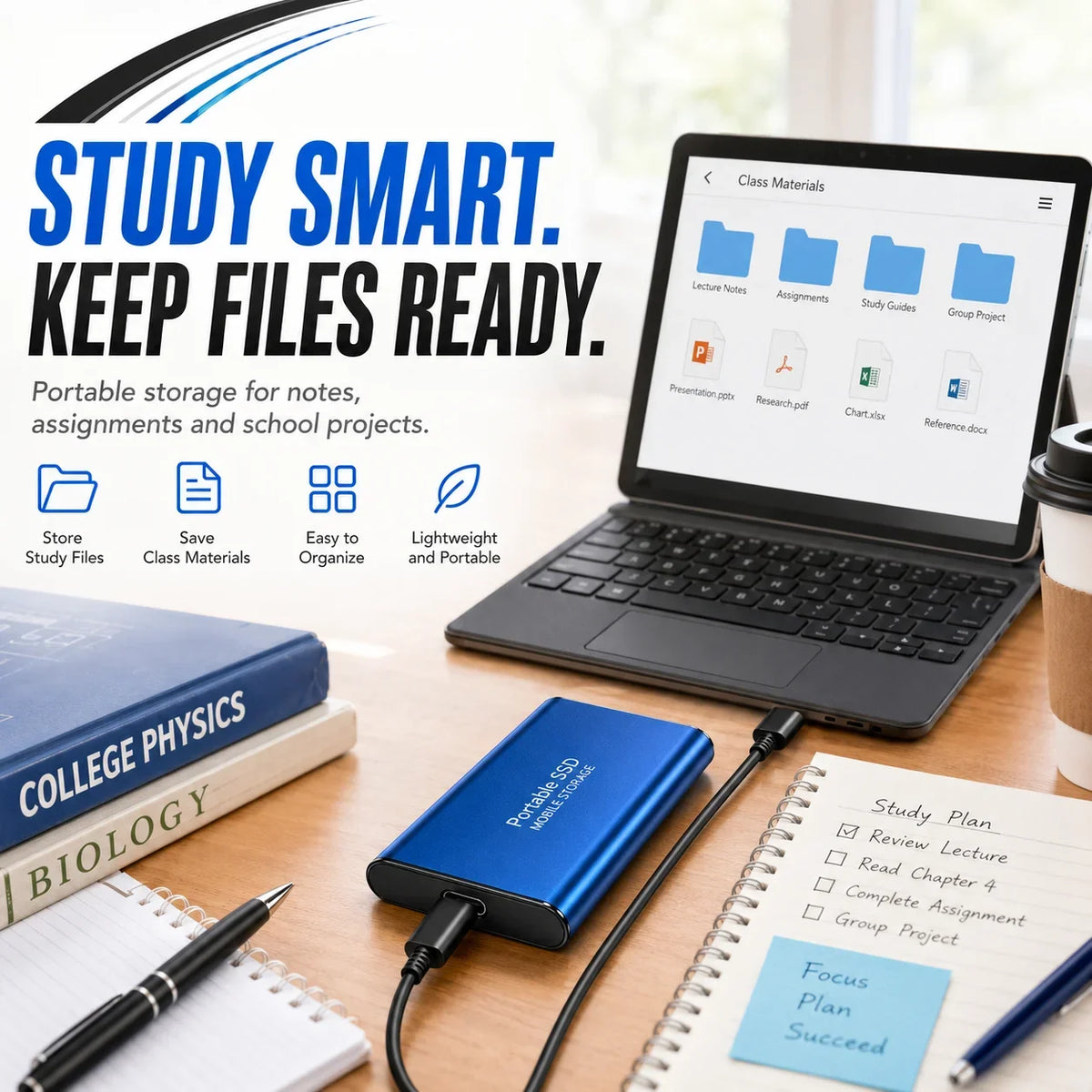Laptop External SSD Drive