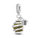 Sterling Silver Charm Bead Firefly