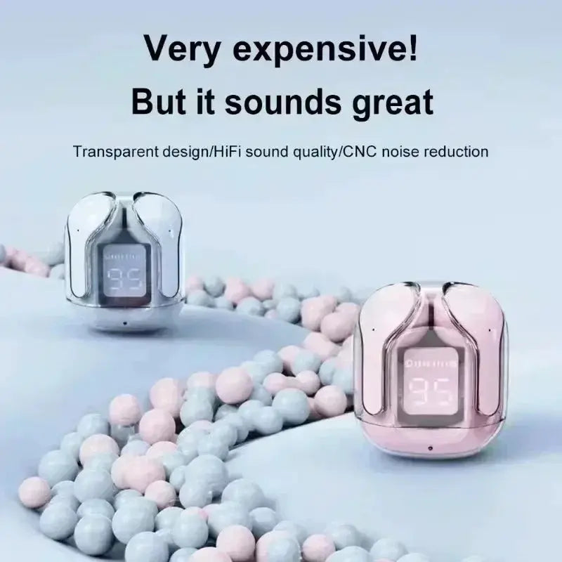 T2 TWS Wireless Headphones LED Power Earphones Bluetooth 5 3