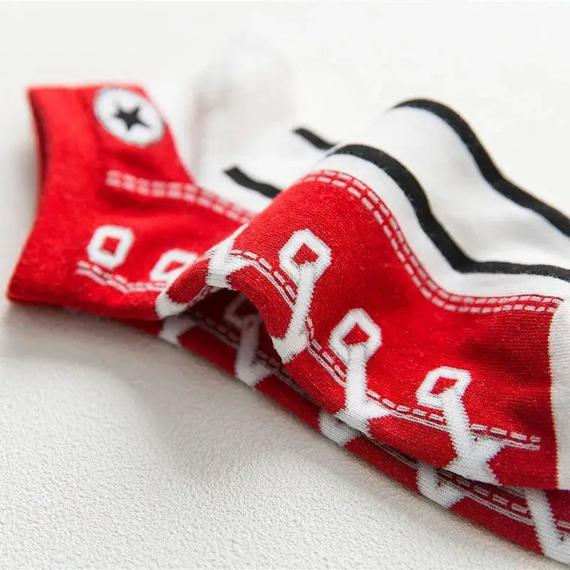 Playful Harajuku Kawaii Ankle Socks Trendy Gift for Lovers