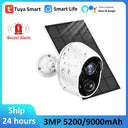 Smart Outdoor WiFi Surveillance Camera with Solar Power