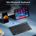 Multilingual Bluetooth Keyboard with Long Battery Life Option