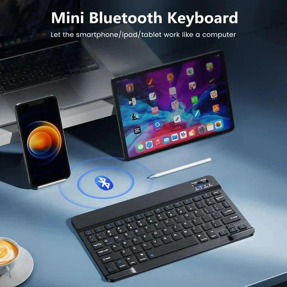 Multilingual Bluetooth Keyboard With Long Battery Life