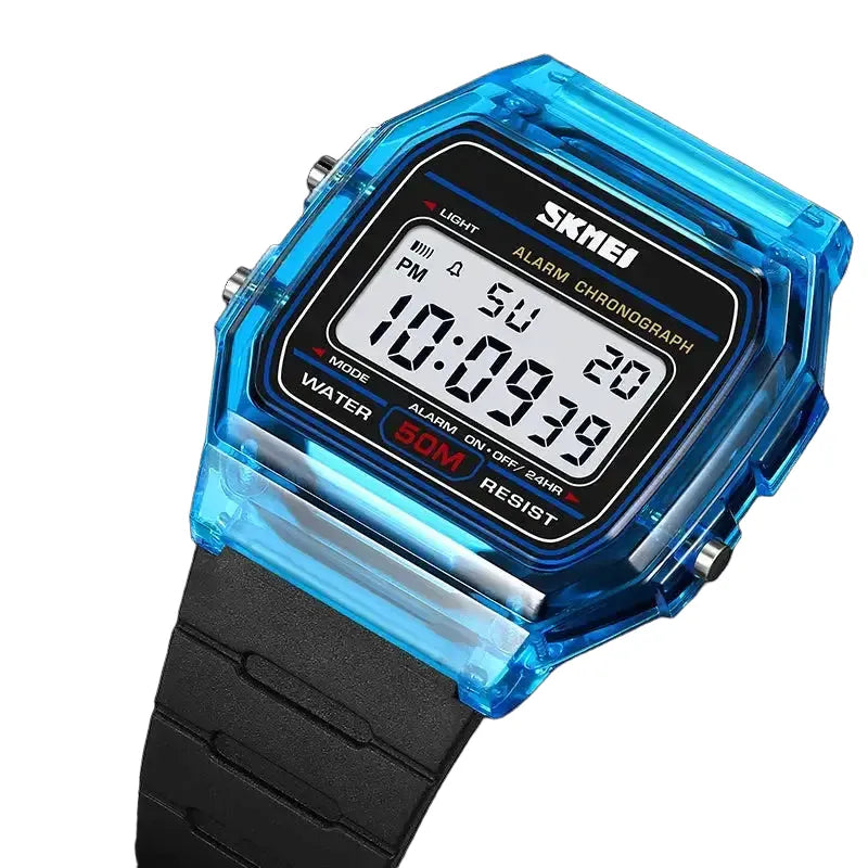 Skmei Clear Case Digital Sports Watch — product view 1