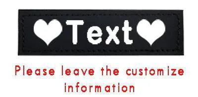 Reflective Pet Harness for Safe Nights — white color heart