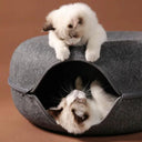 Cozy Cat Bed Tunnel for Kittens and Cats