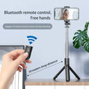 Portable Selfie Stick - Bluetooth Remote Control