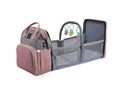 Diaper Bag For Moms Travel Folding Crib