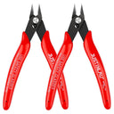 PLATO Carbon Steel Precision Wire Cutting Pliers Red DIY Tool