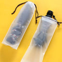 Translucent Matte Umbrella Storage Bag Waterproof Home Organizer