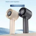 Portable Mini Fan - LED Cooling 100 Speeds