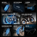 Aairsk X5 Fat Tire Electric Bike