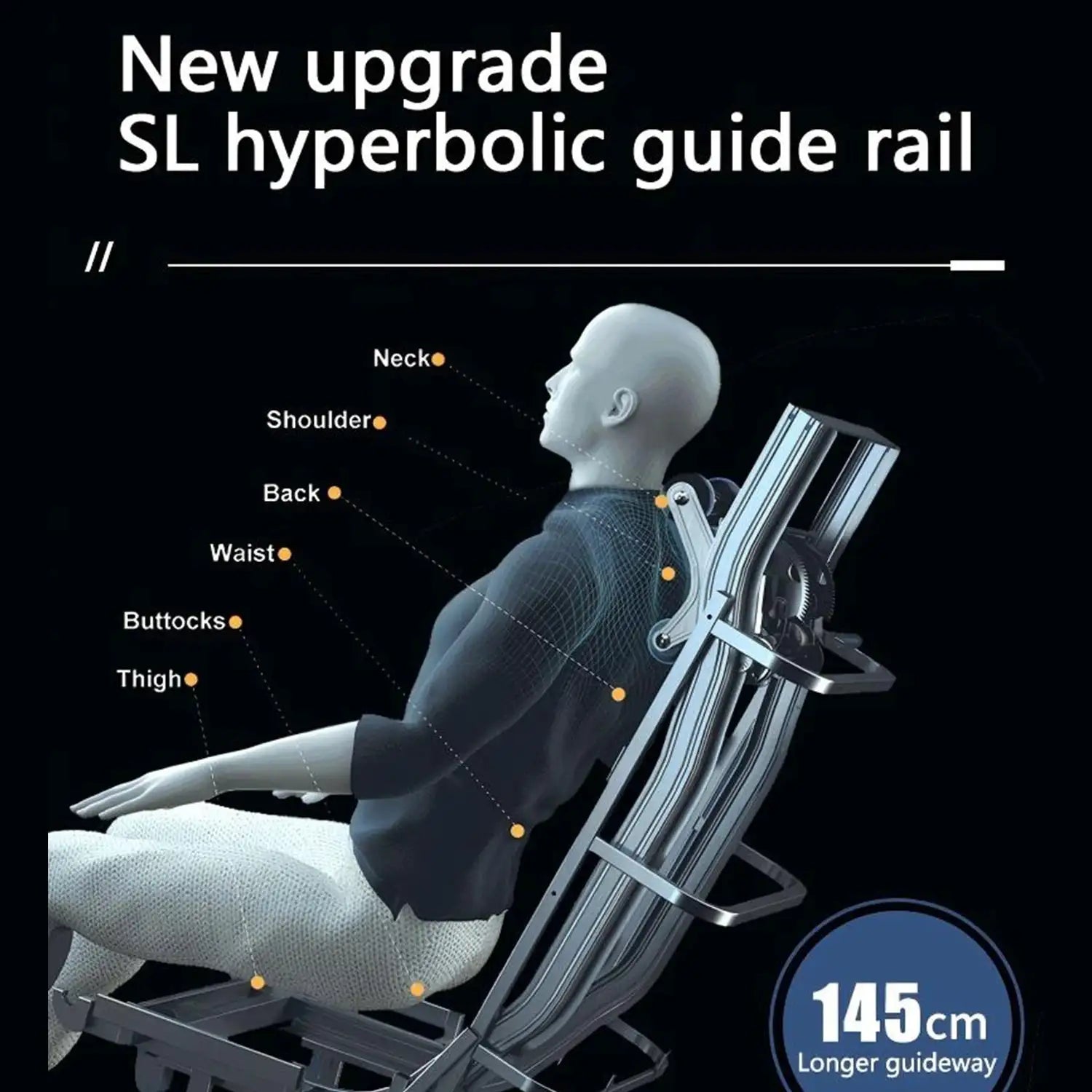 Full Body 4D Massage Chair Zero Gravity Shiatsu Kneading Foot Massage Back Heating Multi Modes Electric Recliner Sofa For Home P