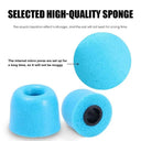 Noise-Canceling Memory Foam Ear Tips for Comfort and Quality