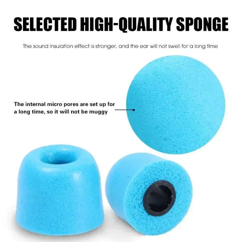 Noise Canceling Memory Foam Ear Tips For Comfort And Quality