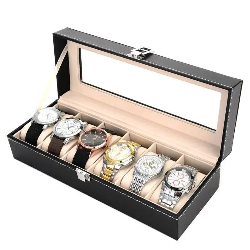 Luxury Watch and Jewelry Storage Box Stylish Organizer Case
