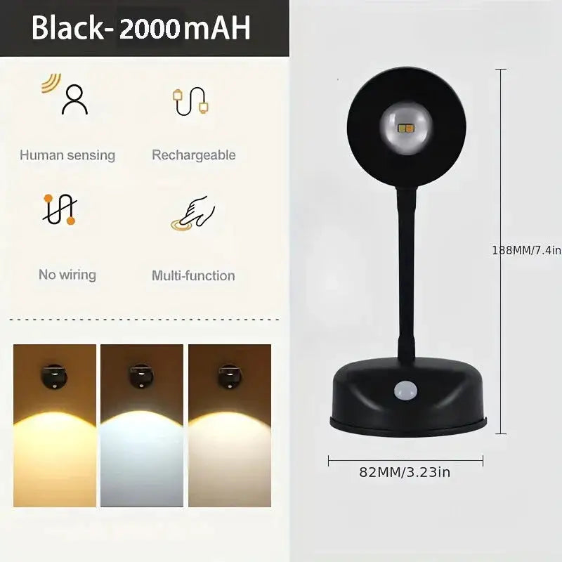HPH Intelligent Human Sensor Wall Lamp Wireless Wall Light — product view 14