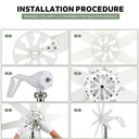 Quiet Off Grid Wind Power System