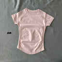 Women Fitness Tee DF Logo Lightweight Crop Top