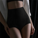 High-Waisted Ice Silk Body Shaper Briefs for Comfort