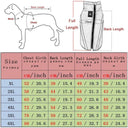 Reflective Waterproof Dog Jacket for Big Dogs Winter Warmth