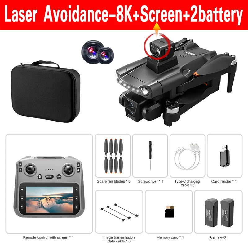 V198MAX Drone Laser obstacle avoidance