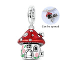 Sterling Silver Charm Bead Pendant